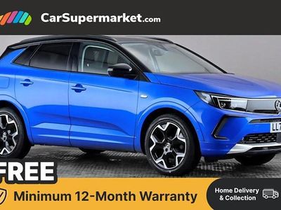 Used Vauxhall Grandland X Ultimate 131 HP (96 kW) 2023 Blue SUV