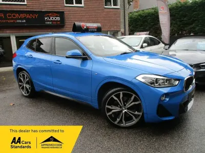 Used BMW X2 M Sport 190 HP (139 kW) 2018 Blue SUV