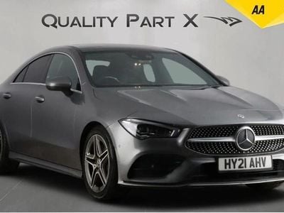 Used Mercedes CLA200 AMG Line Premium Plus 163 HP (119 kW) 2021 Grey Coupe