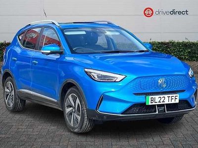 Used MG ZS Trophy 114 kW (156 HP) 2022 Blue SUV