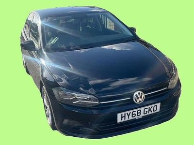 Used VW Polo SE 95 HP (69 kW) 2018 Black Hatchback