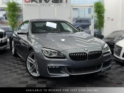 Begagnad BMW 640 M Sport 2016 Grå Sportkupé