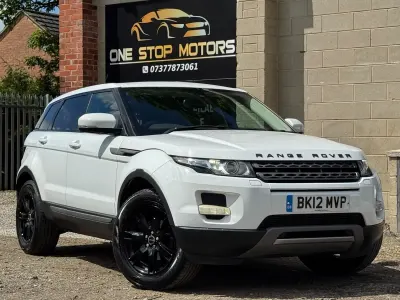 Used Land Rover Range Rover evoque Pure 2012 White SUV