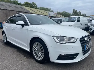 Used Audi A3 150 HP (110 kW) 2016 White Hatchback