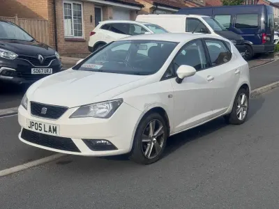 Used Seat Ibiza 85 HP (62 kW) 2013 White Hatchback