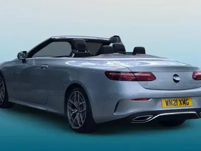 Used Mercedes E220 AMG Line Premium 2021 Silver Cabriolet