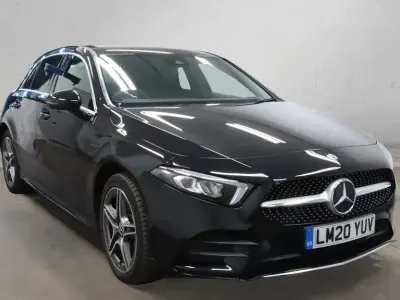 Used Mercedes A250 AMG line 2020 Black Hatchback