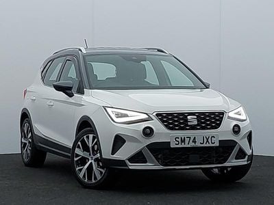 Used Seat Arona Xperience Lux 115 HP (84 kW) 2024 White SUV