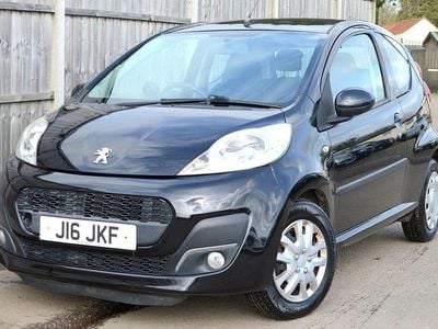 Used Peugeot 107 Active 2014 Black Hatchback