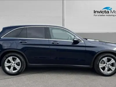 Used Mercedes GLC220 Premium Plus 170 HP (125 kW) 2016 Brilliant blue metallic SUV