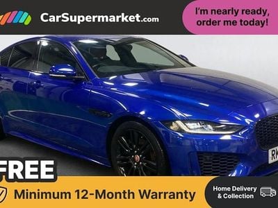 Used Jaguar XE R-Dynamic 249 HP (183 kW) 2020 Blue Sedan