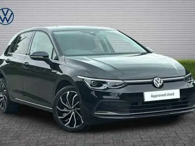 Used VW Golf VIII Edition 130 HP (95 kW) 2023 Black Hatchback