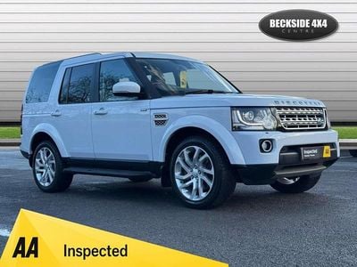 White Used 2015 Land Rover Discovery 4 HSE SUV | £17,950 (Fair price)