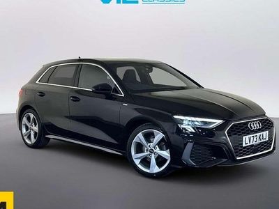 Used Audi A3 Sportback S-Line 110 HP (80 kW) 2023 Black Hatchback