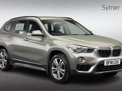 Silver Used 2018 BMW X1 Sport Line SUV | £16,000 (Fair price)
