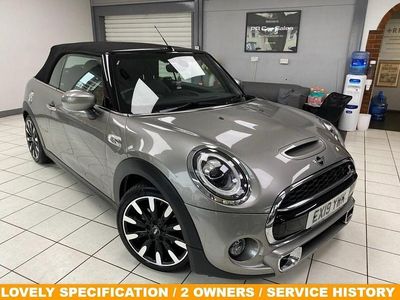 Silver Used 2019 Mini Cooper S Cabriolet Exclusive Cabriolet | £16,495 (Fair price)