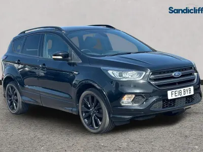 Used Ford Kuga ST-Line 150 HP (110 kW) 2018 Shadow black (premium colour) SUV