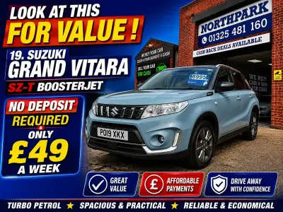 Used Suzuki Vitara SZ-T 112 HP (82 kW) 2019 Blue SUV