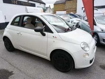 Used Fiat 500 Pop 69 HP (50 kW) 2013 White Hatchback
