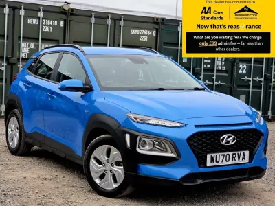 Second-hand Hyundai Kona SE 141 CP (103 kW) 2020 Albastru SUV