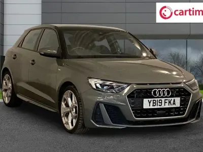 Begagnad Audi A1 S-Line 2019 Grå SUV