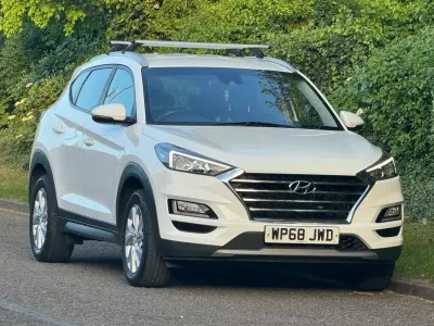 Usado Hyundai Tucson SE 115 HP (84 kW) 2018 Branco SUV