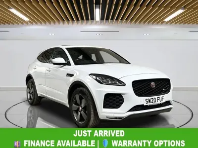 Usado Jaguar E-Pace Chequered Flag 180 HP (132 kW) 2020 Branco SUV