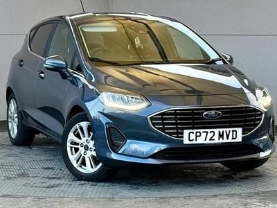 Used Ford Fiesta Titanium 100 HP (73 kW) 2023 Blue Hatchback