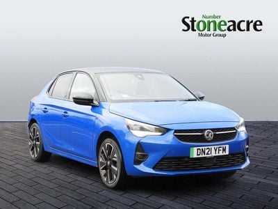 Blue Used 2021 Vauxhall Corsa-e SRi Hatchback | £9,195 (Fair price)