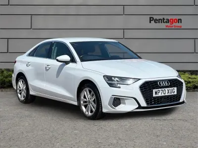 Used Audi A3 Sport 108 HP (79 kW) 2021 White Sedan