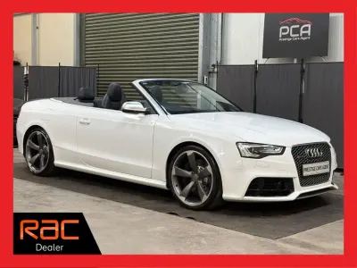Begagnad Audi RS5 Performance 450 HK (330 kW) 2014 Vit Cab