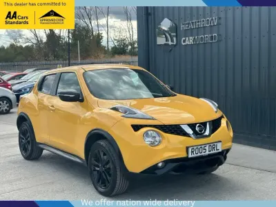Used Nissan Juke N-Connecta 113 HP (83 kW) 2017 Yellow SUV