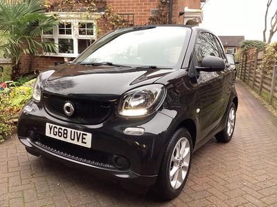 Black Used 2018 Smart ForTwo Coupé Passion Coupe | £4,600 (Fair price)