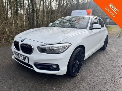 Used BMW 118 Sport Line 150 HP (110 kW) 2015 White Hatchback
