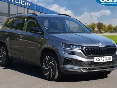 Używany Skoda Karoq SportLine 150 KM (110 kW) 2023 Szary SUV