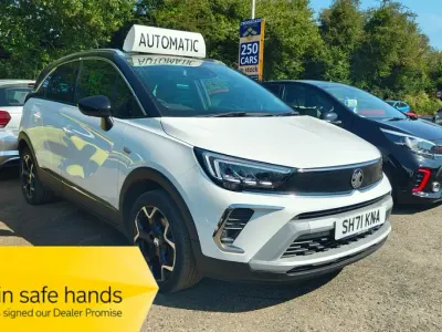 Used Vauxhall Crossland Ultimate 130 HP (95 kW) 2021 White SUV