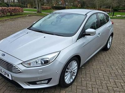 Used Ford Focus Titanium X 125 HP (91 kW) 2018 Silver Hatchback
