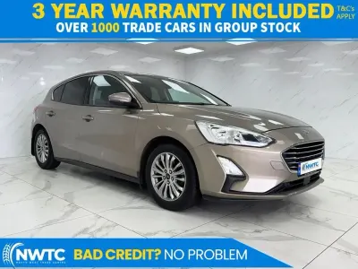 Used Ford Focus Titanium 125 HP (91 kW) 2018 Silver Hatchback