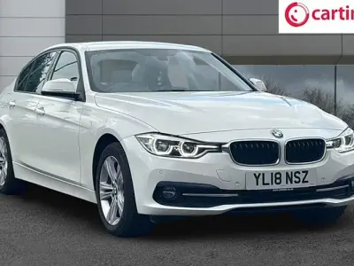 Used BMW 318 Sport Line 150 HP (110 kW) 2018 White Sedan