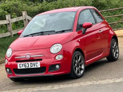 Używany Fiat 500 S 69 KM (50 kW) 2013 Czerwony Hatchback