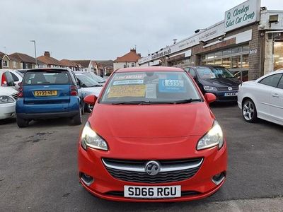 Used Vauxhall Corsa SRi 75 HP (55 kW) 2016 Red Hatchback