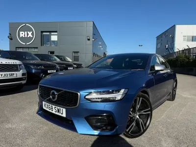 Used Volvo S90 R-Design Pro 235 HP (172 kW) 2018 Blue Sedan