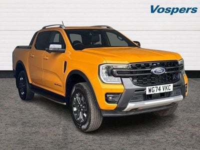 Used Ford Ranger Wildtrack 205 HP (150 kW) 2024 Orange Pickup