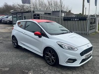 Used Ford Fiesta ST-Line 100 HP (73 kW) 2018 White Hatchback