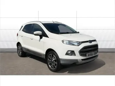 Used Ford Ecosport Titanium 95 HP (69 kW) 2016 White SUV