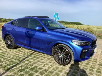 Used BMW X6 M Sport 2020 Blue SUV