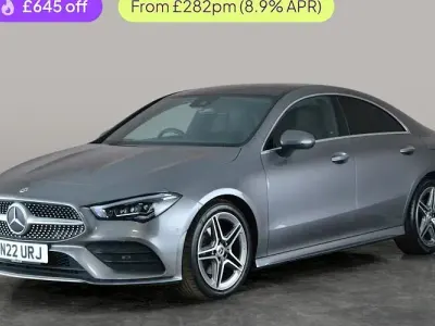 Used Mercedes CLA180 AMG Line Premium Plus 136 HP (100 kW) 2022 Grey Sedan