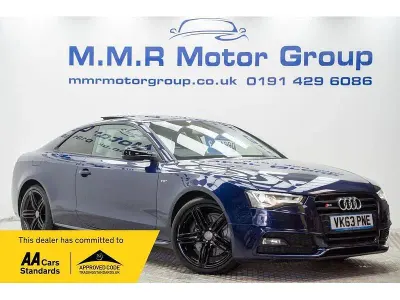 Used Audi S5 Black Edition 333 HP (244 kW) 2013 Blue Coupe
