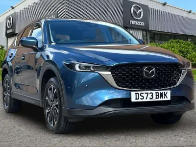 Begagnad Mazda CX-5 Exclusive-Line 165 HK (121 kW) 2023 Blå SUV