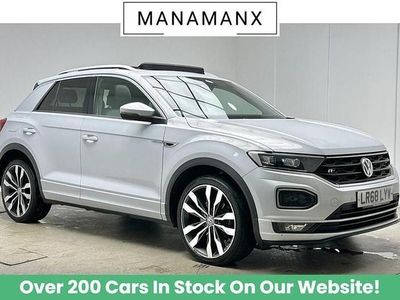 Silver Used 2018 VW T-Roc R-line SUV | £15,890 (Fair price)